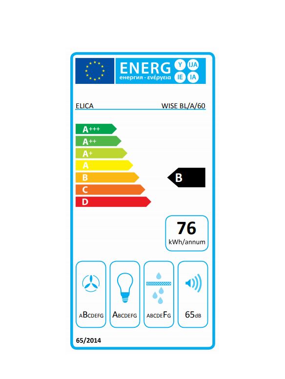 Energielabel WISEBLA60